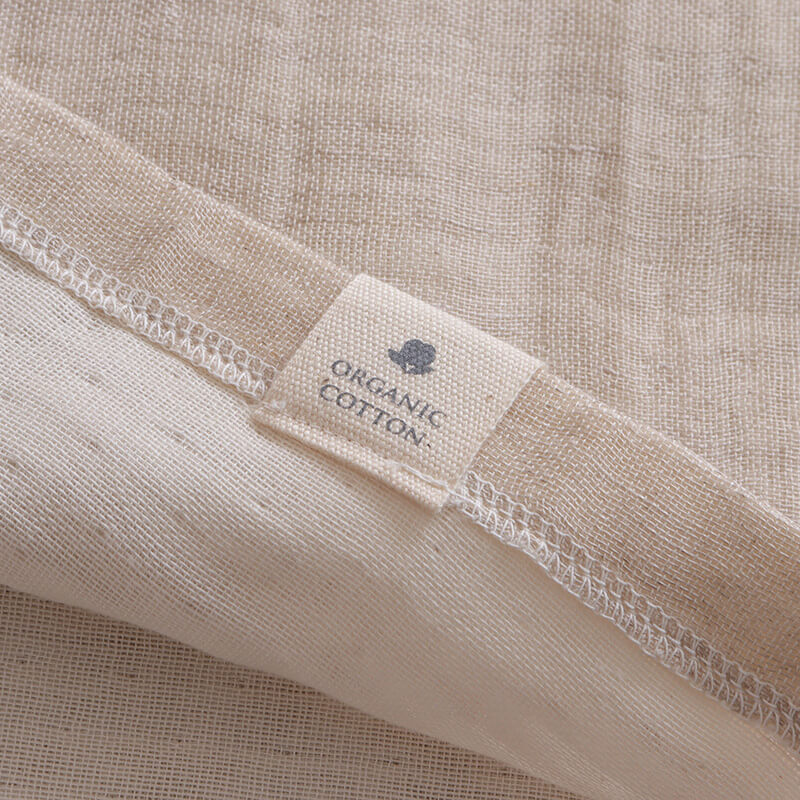 オーガニック素材のやさしい肌触りイメージ