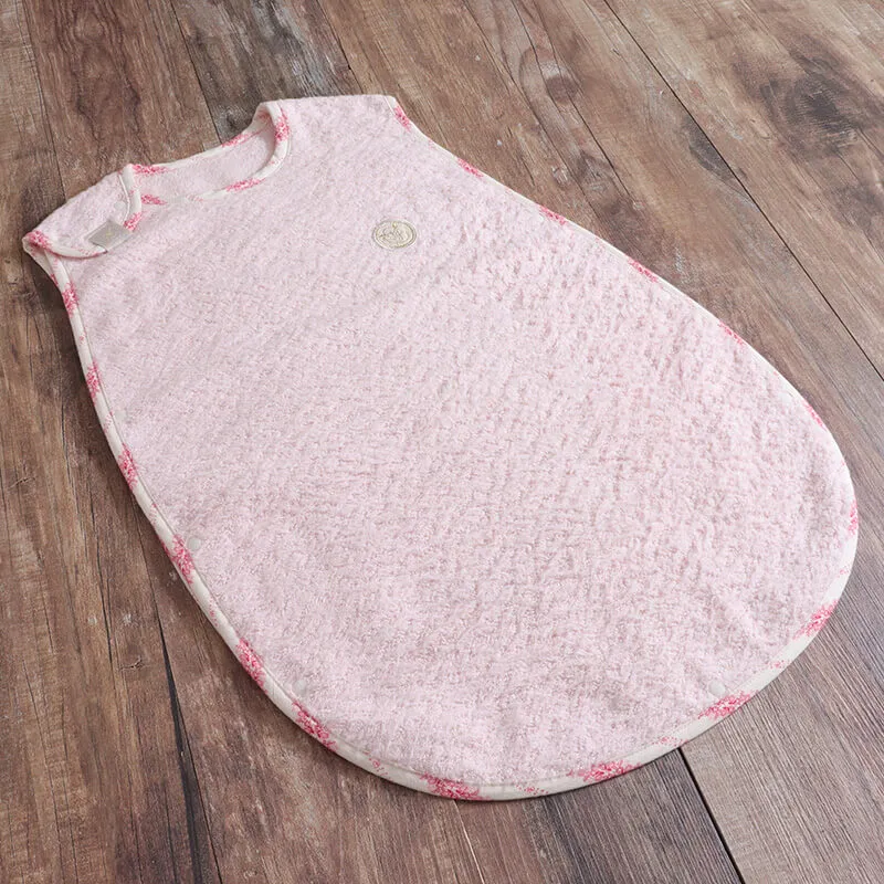 【NEW】今治カラーパイルスリーパー (ピンク柄)