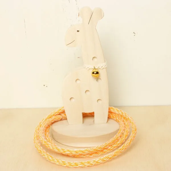 キリンさんの輪投げセット(木製)