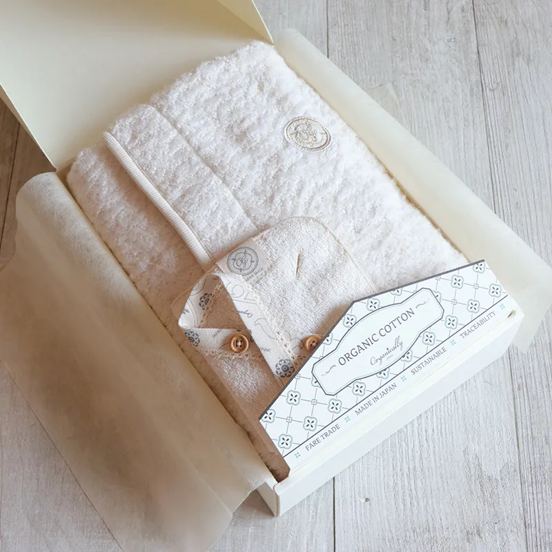 人気No1.ドルマンバスローブとスタイ(OW)ギフトボックス